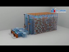 Mehrstufige Shuttles Miniloadstacker-Kran ASRS automatisches Box-Picking- und Abholsystem