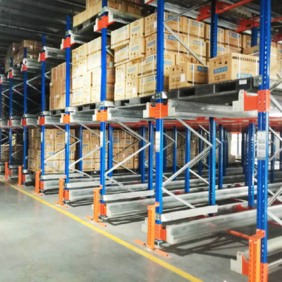 Radio Shuttle Rack Lagerhaus Lagerung Racking Palettenläufer Rack System Shuttle Rack für Kühllager
