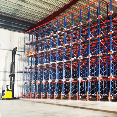 A18: Radio-Shuttle-Rack-Wagen und Gabelstapler (AGV) System vollautomatisiert Fifo Filo-System Radio-Shuttle-Rack-System