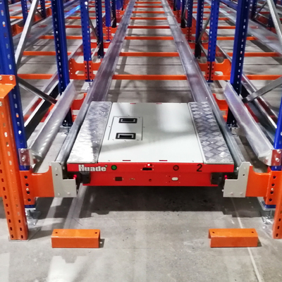 A18: Radio-Shuttle-Rack-Wagen und Gabelstapler (AGV) System vollautomatisiert Fifo Filo-System Radio-Shuttle-Rack-System