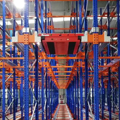 A18: Radio-Shuttle-Rack-Wagen und Gabelstapler (AGV) System vollautomatisiert Fifo Filo-System Radio-Shuttle-Rack-System