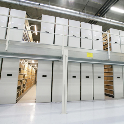 Mobiler Verdichter Aufbewahrungssystem Handschub Elektronisches Mobilregal Archivierschrank Dichtes Regal