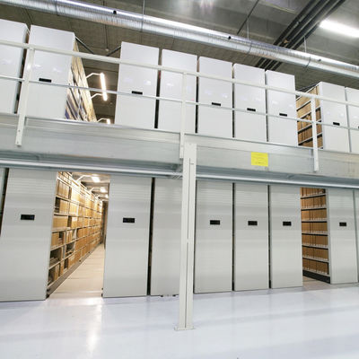 Intelligente elektronische Mobilregale Intelligente Archivregale Aufbewahrungsregale Stahl Intelligente Kompaktbibliotheken Aufbewahrungssysteme