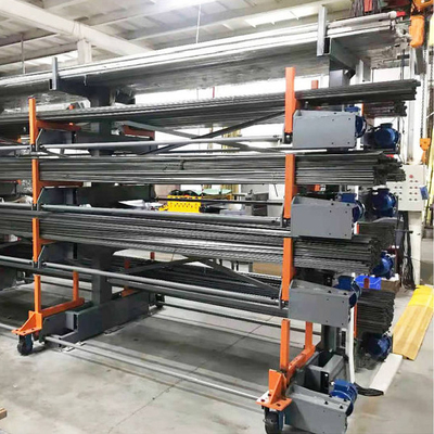 Elektrische Antrieb Teleskop-Kantelever-Rack Langstahlrohr-Kantelever-Rack