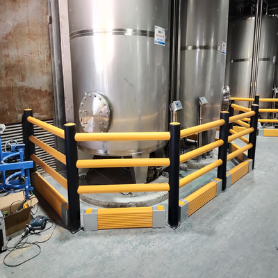 B49: ME+ Kollisionsschutzgelände Lagersicherheitsschranke Verkehrsschutzgelände