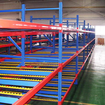 Karton-Flow-Rack Schwerkraft-Flow-Roller-Rack Karton-Flow-Rack Lagerrack