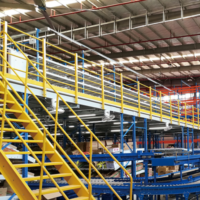 A25: Mezzanine-Rack, unterstützt durch Karton-Flow-Rack, mehrstufiges Rack, Lagerlagerrack