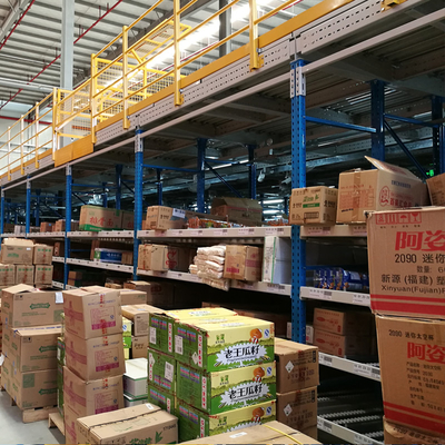 A25: Mezzanine-Rack, unterstützt durch Karton-Flow-Rack, mehrstufiges Rack, Lagerlagerrack