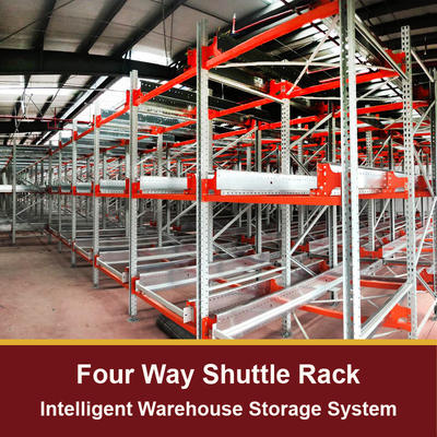 Vierwege-Radio-Shuttle-Rack ASRS-Palettenläufer-Rack Vierwege-Radio-Shuttle-Rack