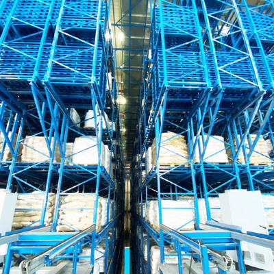Doppel-Tiefen-Palettenstapler ASRS, automatisches Lagersystem und Abholsystem