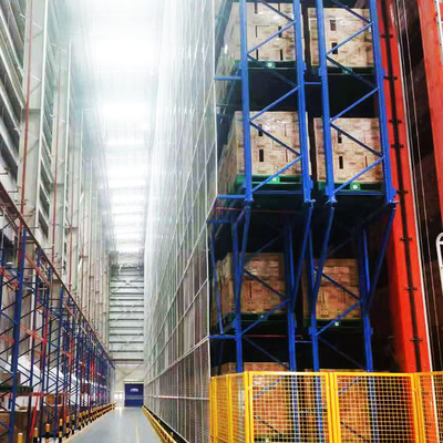 Doppel-Tiefen-Palettenstapler ASRS, automatisches Lagersystem und Abholsystem
