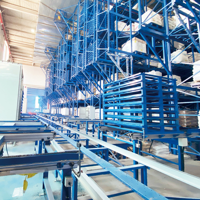 Doppel-Tiefen-Palettenstapler ASRS, automatisches Lagersystem und Abholsystem