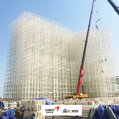 Integriertes Logistikzentrum Palettenstackerkran ASRS Automatisches Shuttle-Lagersystem