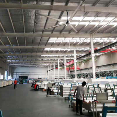 Große HVLS-Deckenventilatoren für Lager,große industrielle Deckenventilatoren für Fabrik,W.Ventilatoren