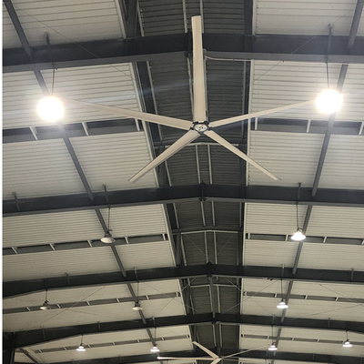 Große industrielle Deckenventilatoren für Lager große HVL-Ventilatoren für Fabrik D.Ventilatoren Serie