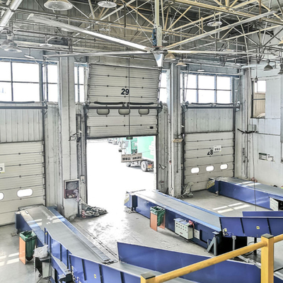 Große industrielle Deckenventilatoren für Lager große HVL-Ventilatoren für Fabrik D.Ventilatoren Serie