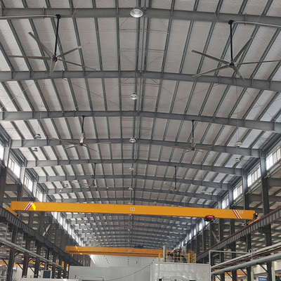 Große industrielle HVLS-Deckenventilatoren für Fabrikgroße Werkstattventilatoren