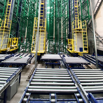 Palettensortierendes Fördersystem Flexible Schwerkraft-Rollfördersystem Logistik Sortierendes Lager Lagerregal