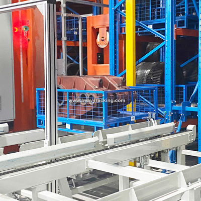 Einfach aufklappbare Stahlpalettenlagerkäfig Stahlpalettenlagerbox Drahtnetzbehälter für ASRS