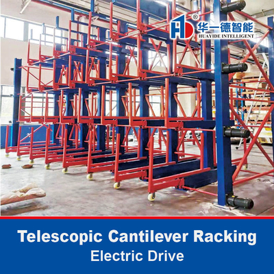 Elektrische Antrieb Teleskop-Kantelever-Rack Langstahlrohr-Kantelever-Rack