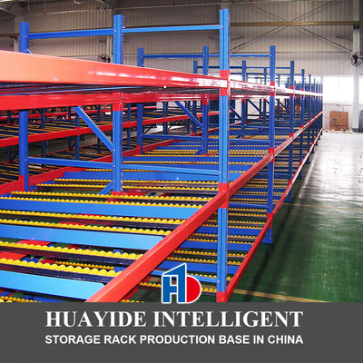 A15: Karton Flow Racking Rollenregal Schwerkraft Rollenregal Rollenförderregalen