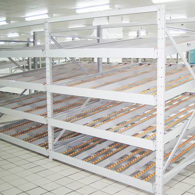 A15: Karton Flow Racking Rollenregal Schwerkraft Rollenregal Rollenförderregalen