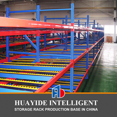 A15: Karton Flow Racking Rollenregal Schwerkraft Rollenregal Rollenförderregalen