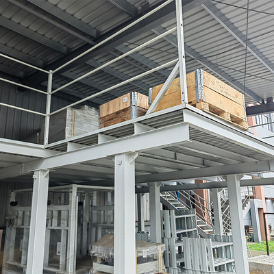 A21: Mezzanine Bodenplattform Stahlkonstruktion Plattform Stahlplattform Mezzanine Gebäude
