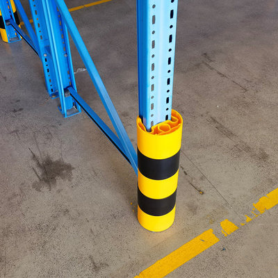 A42: Vertikaler Eckschützer für Regale aus Kunststoff