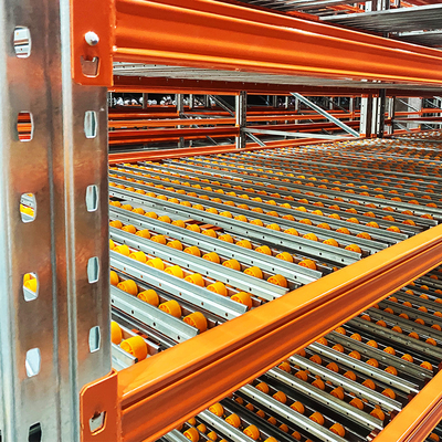 A12: Karton-Flow Racking-Roller-Rack Schwerkraft-Roller-Racking-Roller-Fahrständer