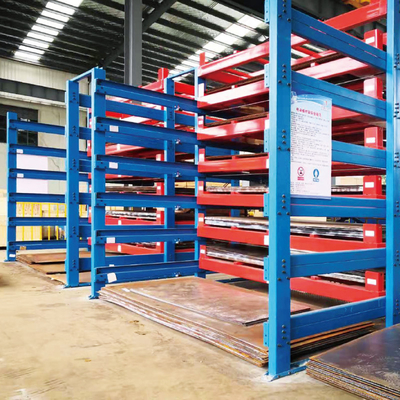 A14: Ausrollen von Metallblech-Speicherregalen Schwerlastschubladen Metallkonstruktion Schubladenregalen Schubladenregalen für die Speicherung von Blechen