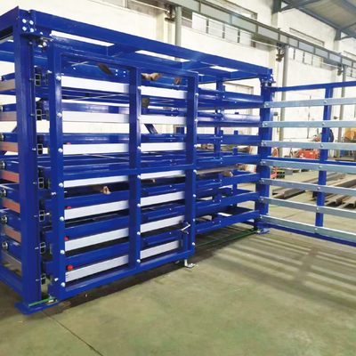 A14: Ausrollen von Metallblech-Speicherregalen Schwerlastschubladen Metallkonstruktion Schubladenregalen Schubladenregalen für die Speicherung von Blechen