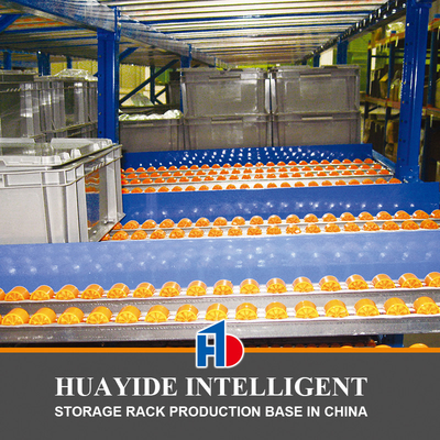 A45: Karton-Flow-Rack Schwerkraft-Flow-Roller-Rack Schwerkraft-Flow-Regal