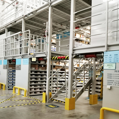 B02: Mezzanine-Rack Halb-Rack Mezzanine-Mehrschicht-Rack-Speicher Metall-Mezzanine-System
