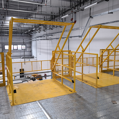 B02: Mezzanine-Rack Halb-Rack Mezzanine-Mehrschicht-Rack-Speicher Metall-Mezzanine-System