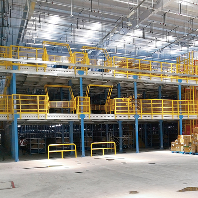 B02: Mezzanine-Rack Halb-Rack Mezzanine-Mehrschicht-Rack-Speicher Metall-Mezzanine-System