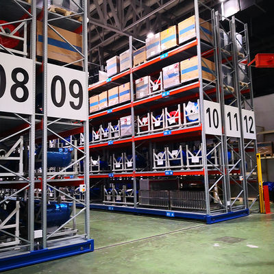 B13 Automatisches schwere elektrische mobile Palettenlagerregal