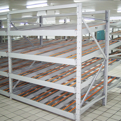 B28 Karton-Flow-Rack für das Abholen von Racks, Gravitations-Flow-Roller-Rack, Lagerlagerrack