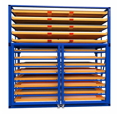 Handbetriebene Lagerhalle für Blechmetall, Schublade für Blechplatten