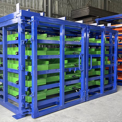 Handbetriebene Lagerhalle für Blechmetall, Schublade für Blechplatten