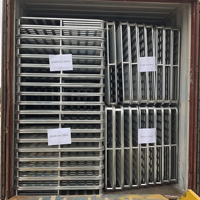 B38 Schwerlaststapelfähige galvanisierte Stahlpaletten Massenpaletten Stahlpaletten Industriepaletten Stahlpaletten