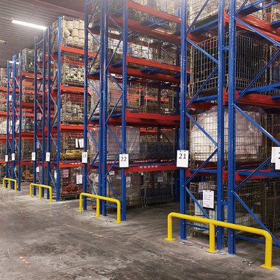 B42 Lagerkäfig für Logistiklager ASRS Klappbarer Seilnetzbehälter
