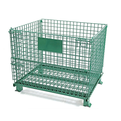 B42 Lagerkäfig für Logistiklager ASRS Klappbarer Seilnetzbehälter