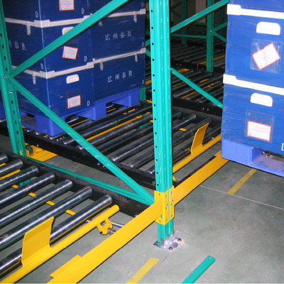 B43 Lagersystem für Schwerkraft-Palettenregale Karton-Flow-Rollerregal Lebendpalettenregal