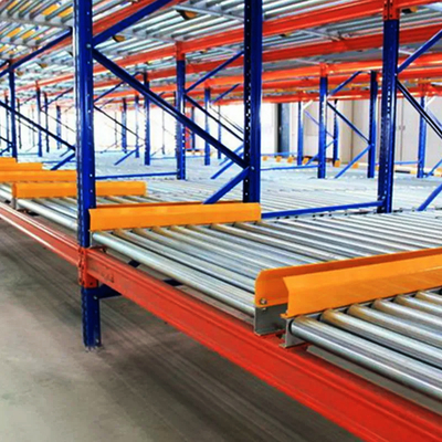 B43 Lagersystem für Schwerkraft-Palettenregale Karton-Flow-Rollerregal Lebendpalettenregal