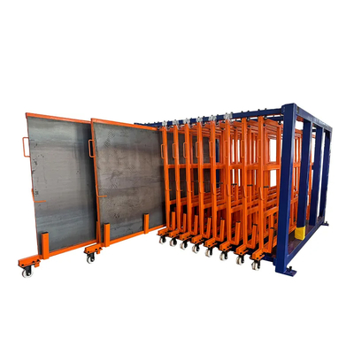 B51: Roll Out Blechregal Industrielles Blechregal Elektrisches Teleskop-Kragarmregal