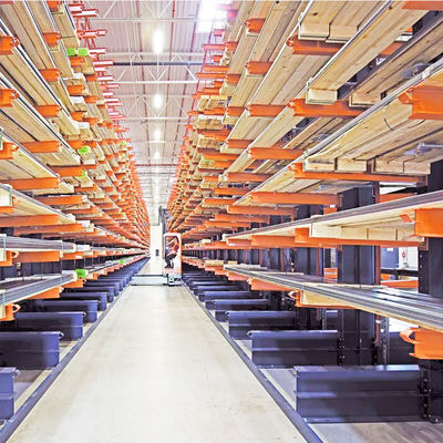 Q235B Stahl Schwerlast Kragarmregal System OEM pulverbeschichtet