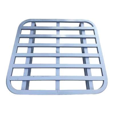 C04:Runde Eckstahlpaletten werden zur Lagerung von Getreide, Futtermitteln usw. verwendet, um zu verhindern, dass die Beutel durch Gabeln gebrochen werden und das Stapeln und Stapeln erleichtern