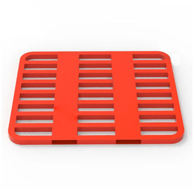 C04:Runde Eckstahlpaletten werden zur Lagerung von Getreide, Futtermitteln usw. verwendet, um zu verhindern, dass die Beutel durch Gabeln gebrochen werden und das Stapeln und Stapeln erleichtern