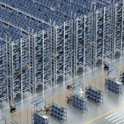 Selektive Palettenregale lagern Farbe des Speicherhochleistungssystem-RAL ein